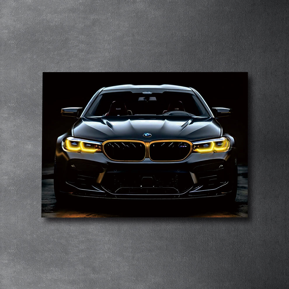 M5 F90- Neon Poster plexiglass