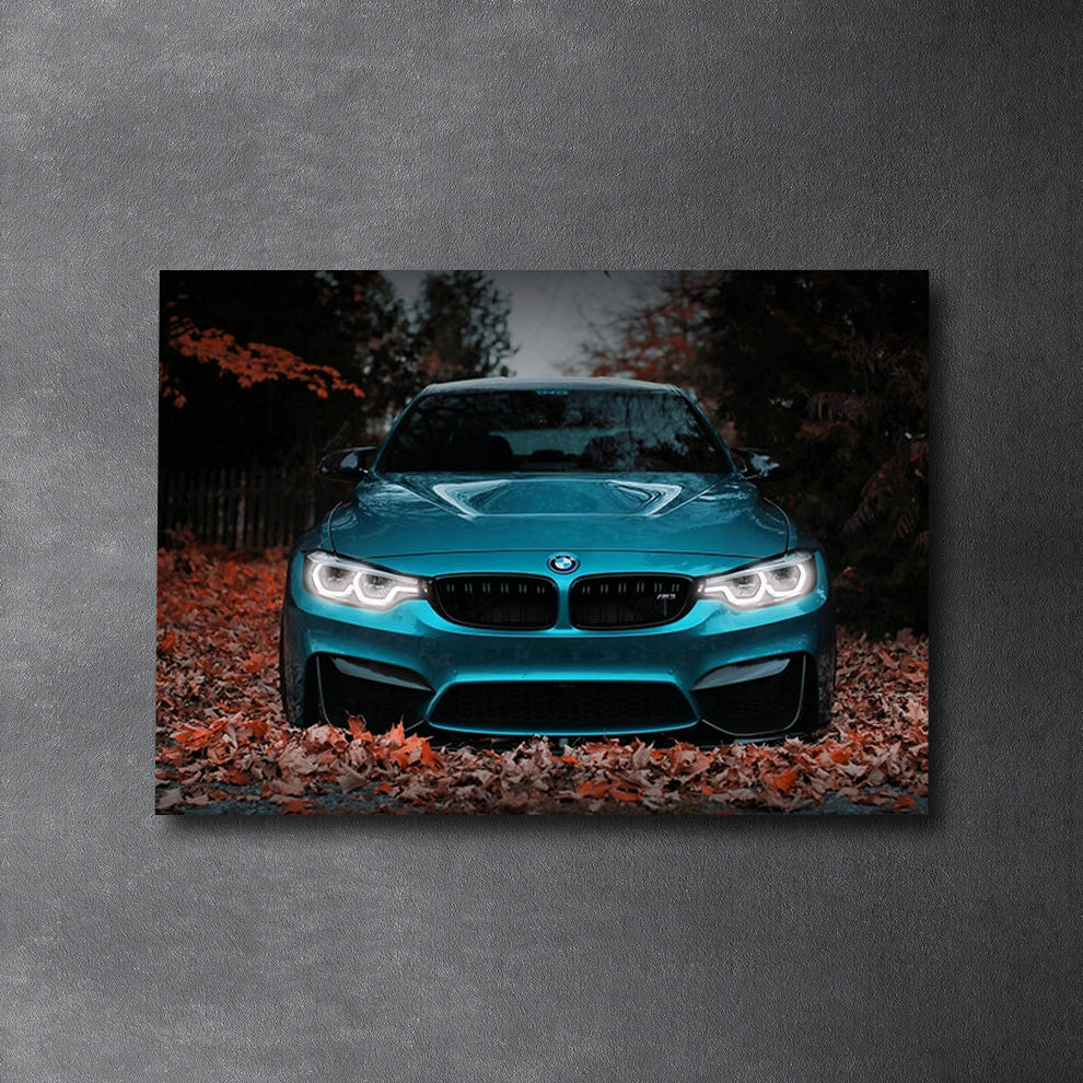 BMW M4  F82 - Neon Poster Plexiglass