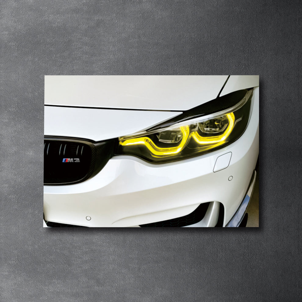 BMW M3   - Neon Poster Plexiglass