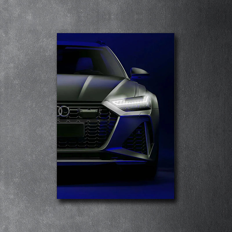 AUDI RS7 -  Neon Poster Plexiglass