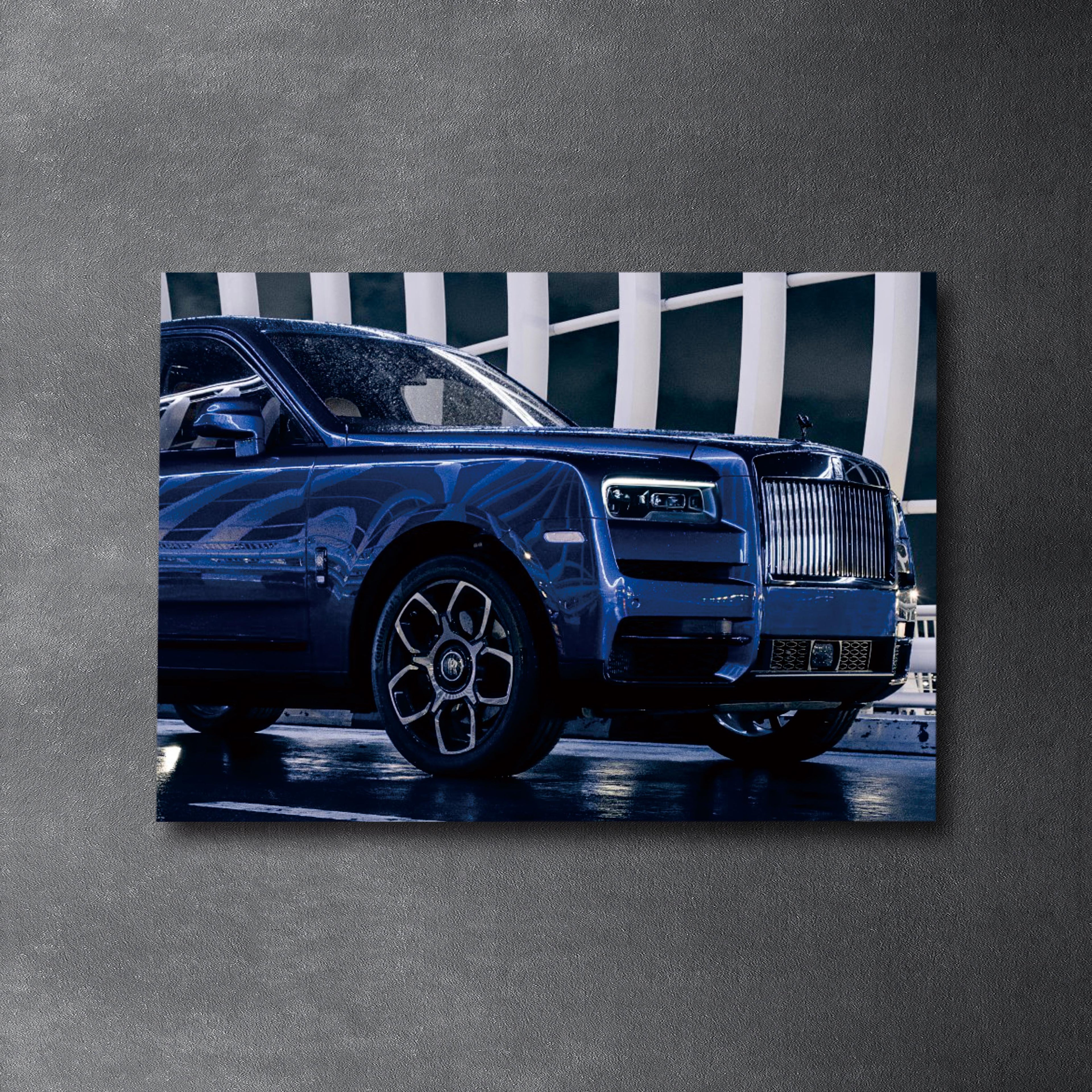ROLLS-ROYCE CULLINAN - Neon Poster plexiglass